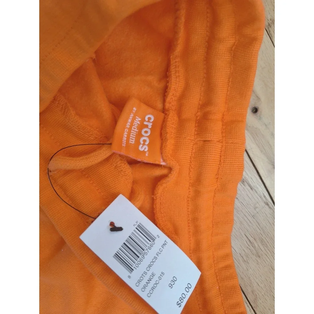 Carrots‎ Amwars Crocs Joggers Sweatpants Men Size Medium New Orange